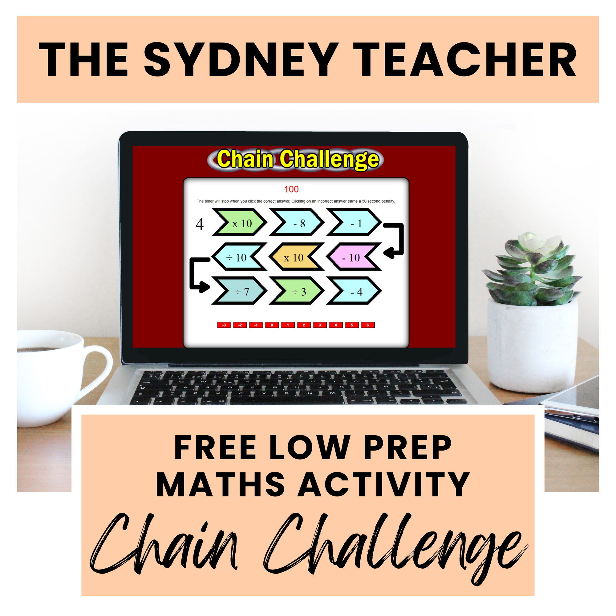 Maths Warm-Up: Chain Challenge