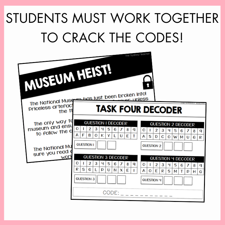 Division Escape Room | Year 5 & 6