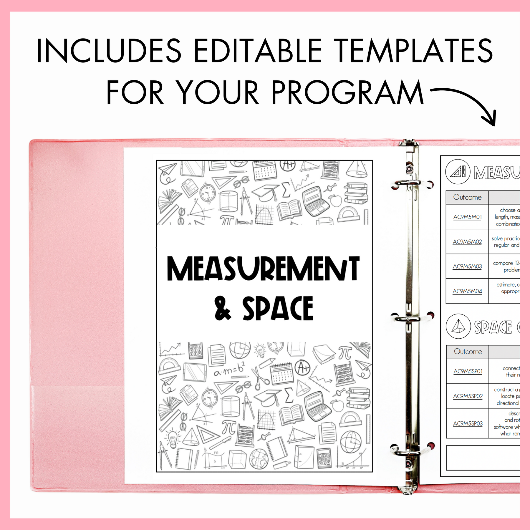 Year 5 Measurement & Space Printable Test Pack