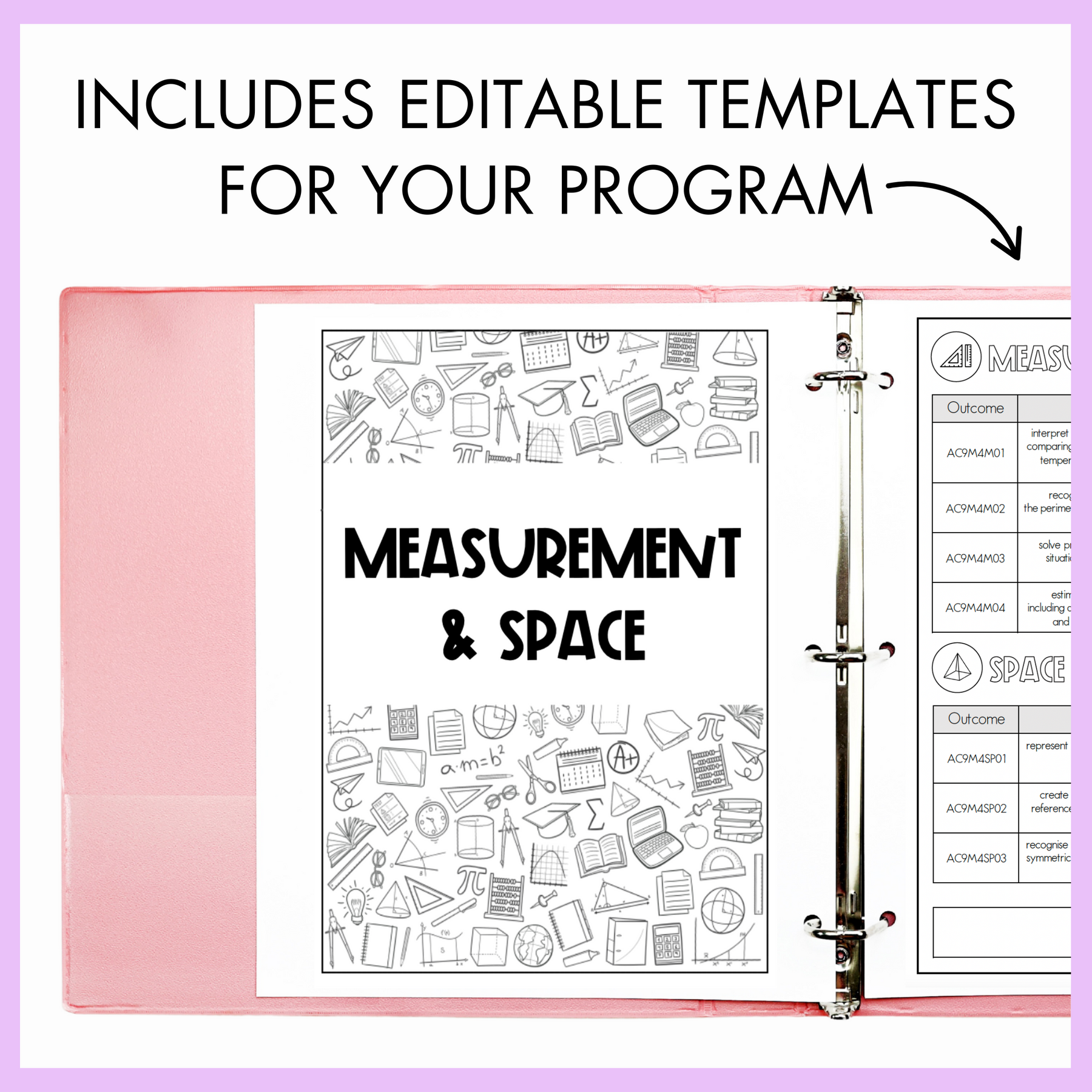 Year 4 Measurement & Space Printable Test Pack