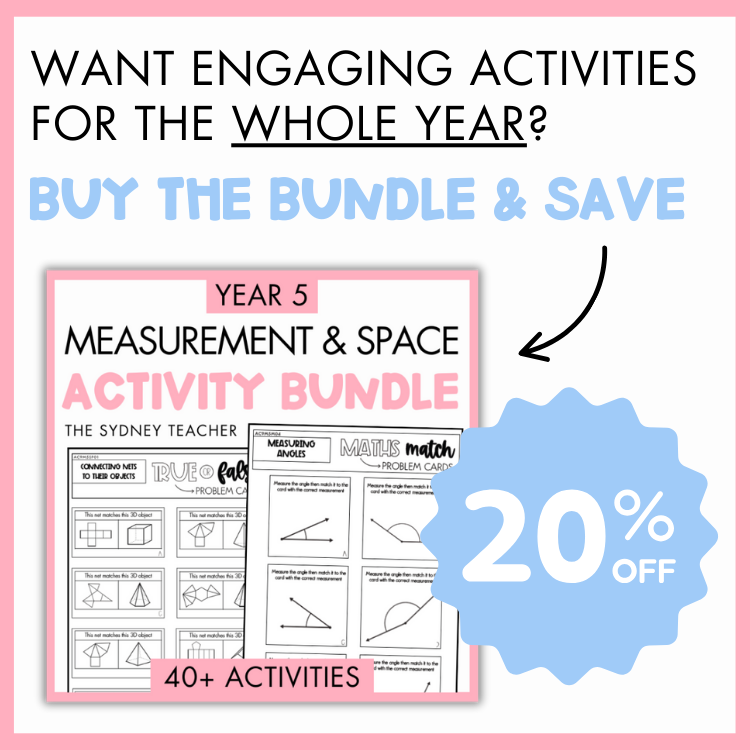 Year 5 Measurement & Space: Use Coordinates to Describe Position & Movement (AC9M5SP02)