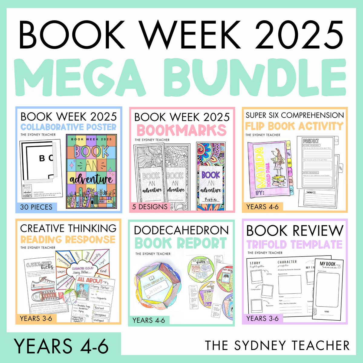 Book Week 2025 MEGA Bundle "Book an Adventure"