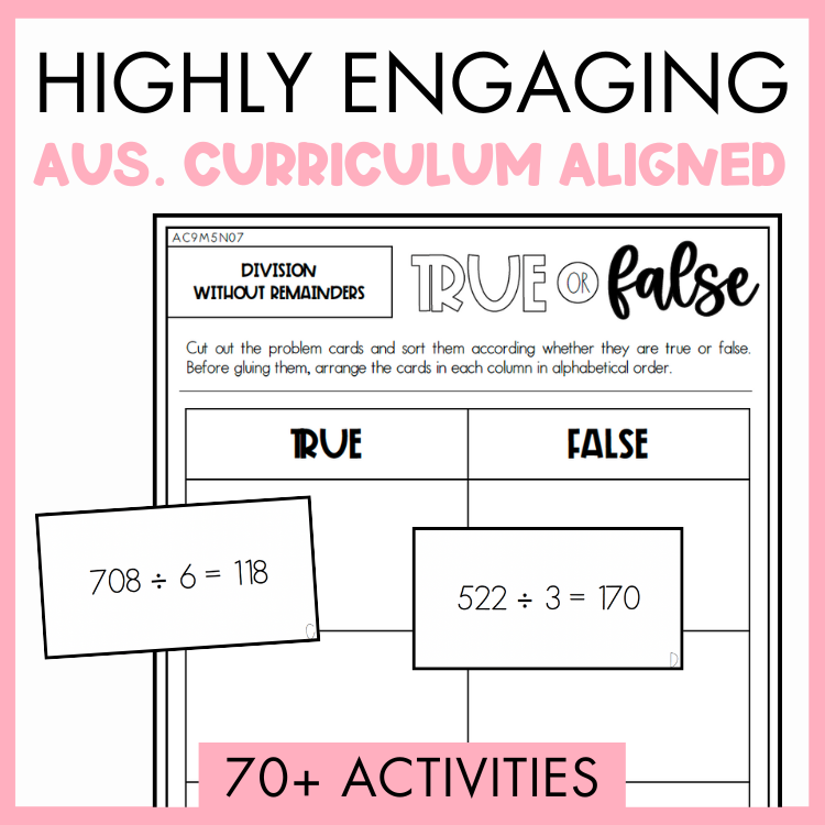 Year 5 Number & Algebra Activity Bundle