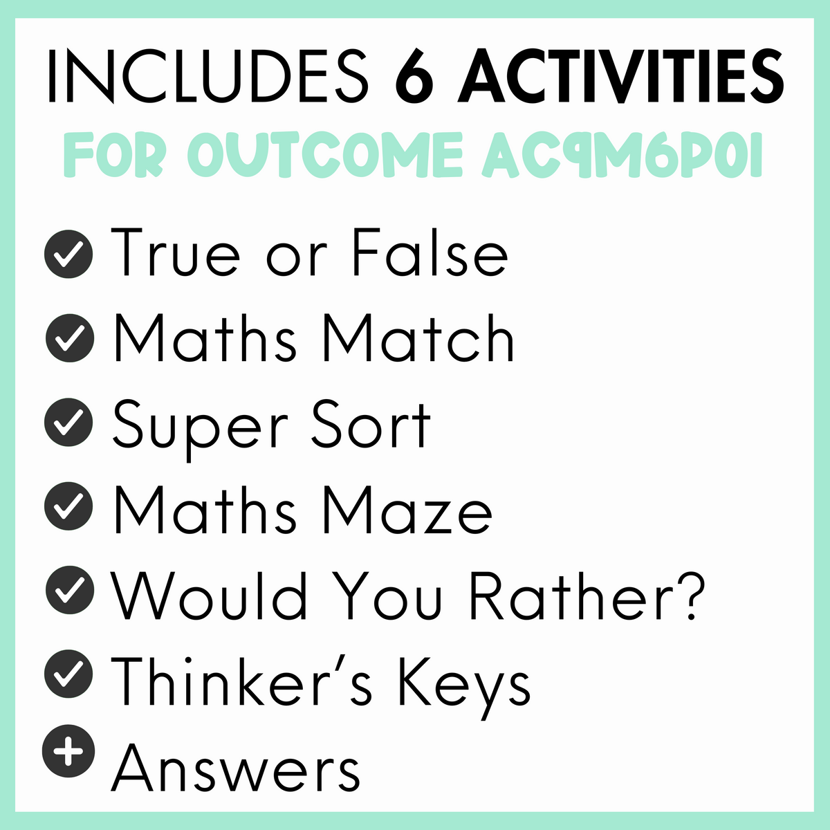 Year 6 Statistics & Probability: Describe Probability using Fractions, Decimals & Percentages (AC9M6P01)