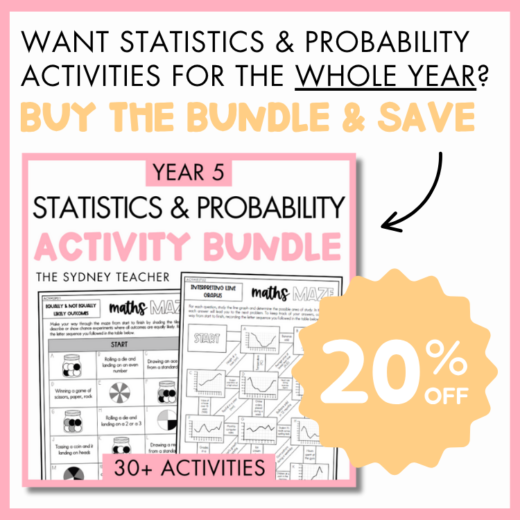 Year 5 Statistics & Probability: Plan Investigations & Idenitfy Problems to Collect Data (AC9M5ST03)