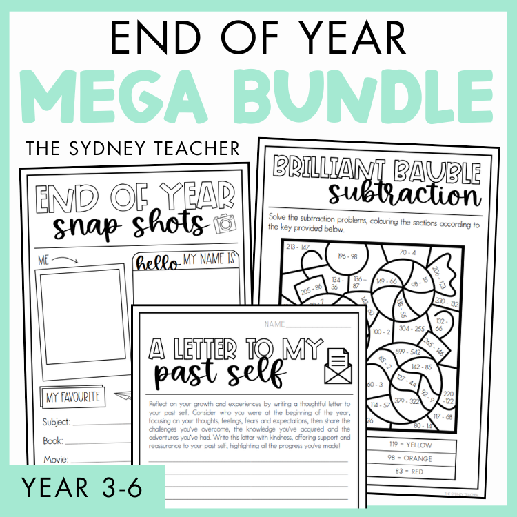 End of Year MEGA Activity Bundle