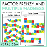 Factor Frenzy and Multiple Madness