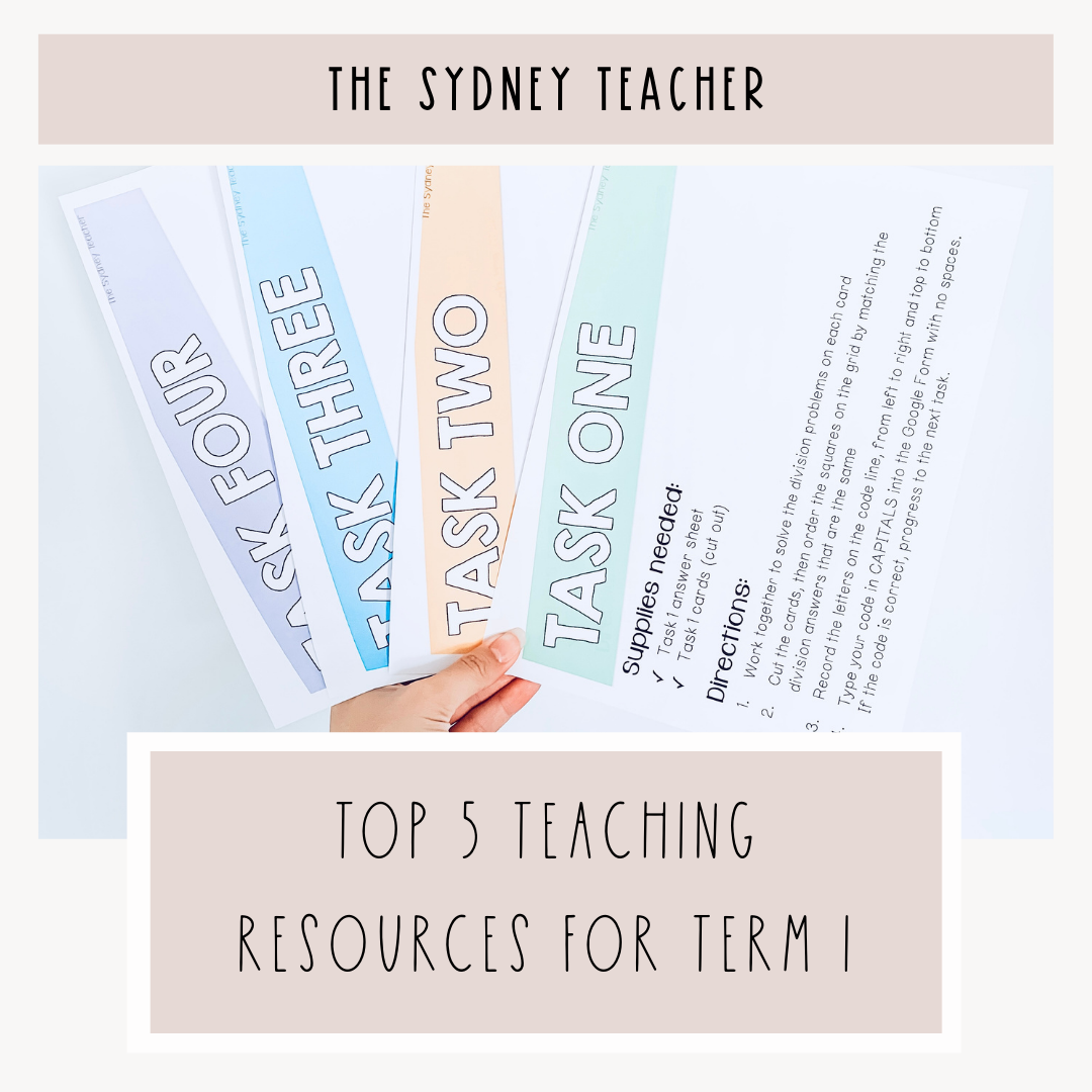 Top 5 Teaching Resources for Term 1