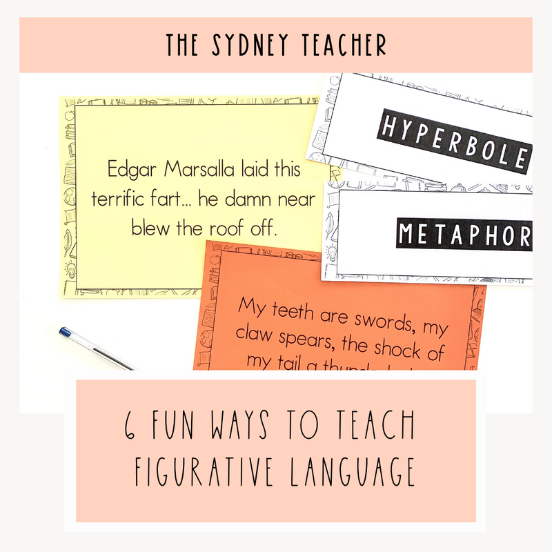 6 Fun Ways to Teach Figurative Language! ⭐️ The Sydney Teacher