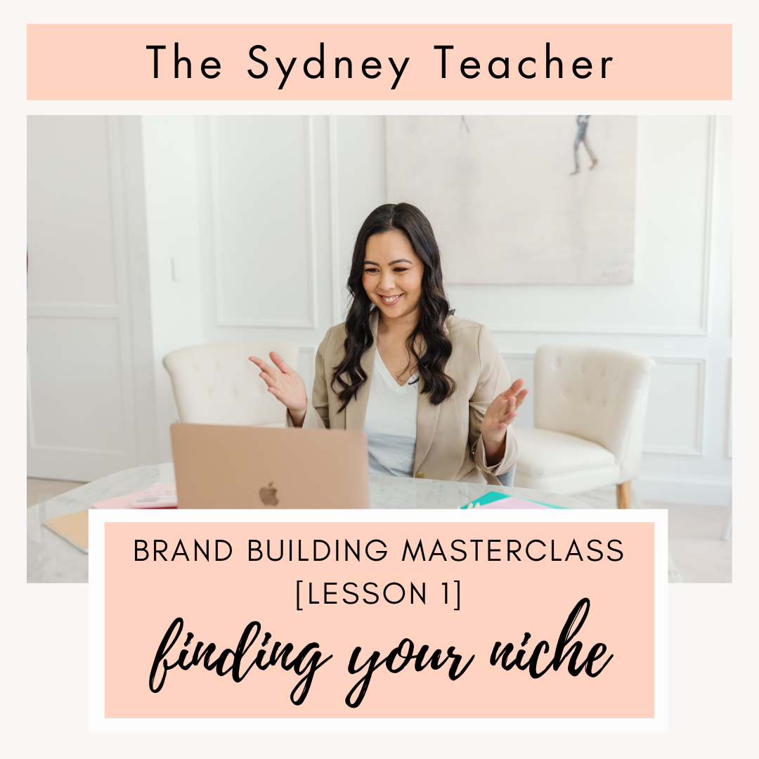 Brand Building Masterclass 1 - Finding Your Niche