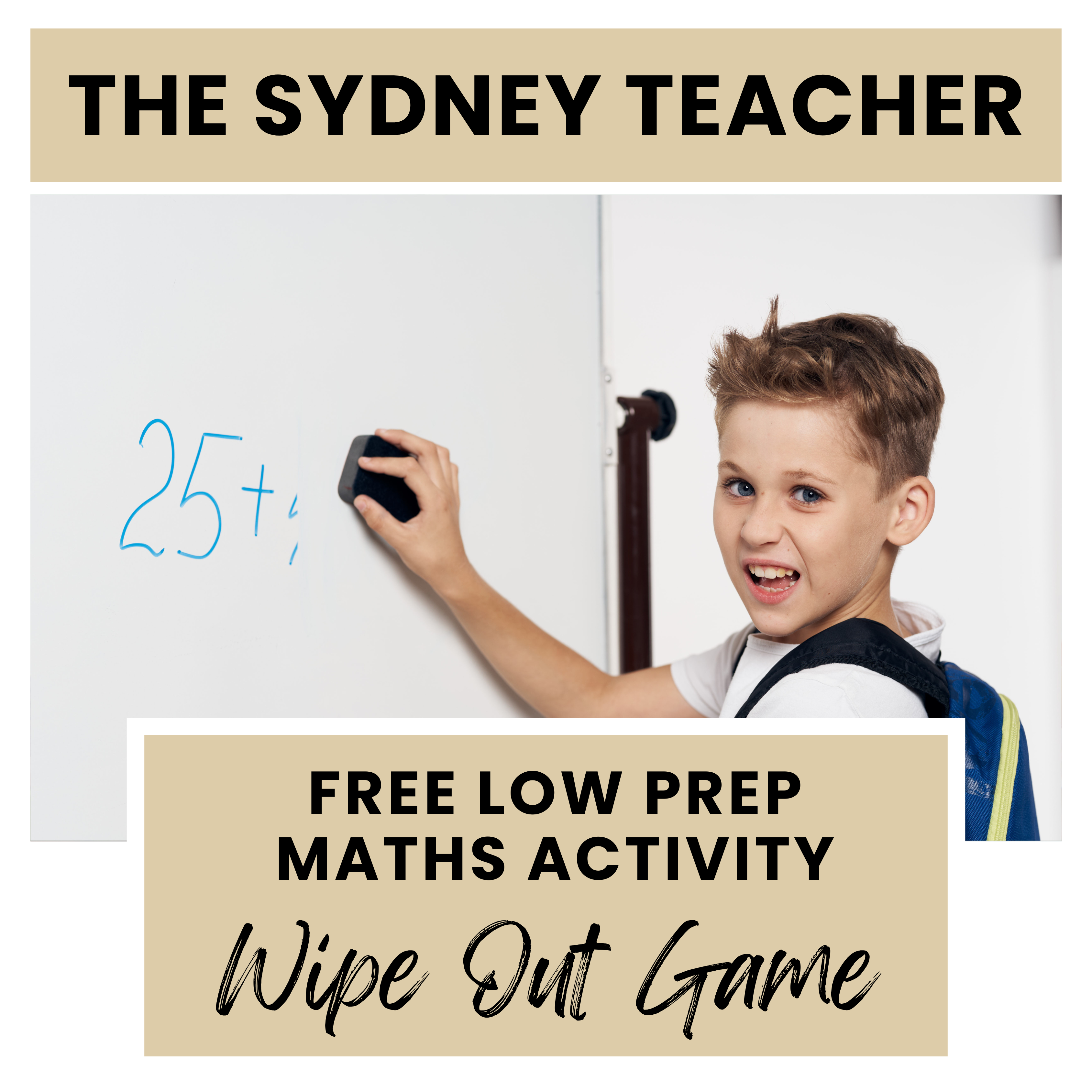 Math Sweep Maths Warm-Up: Wipe Out Game ⭐️ The Sydney Teacher