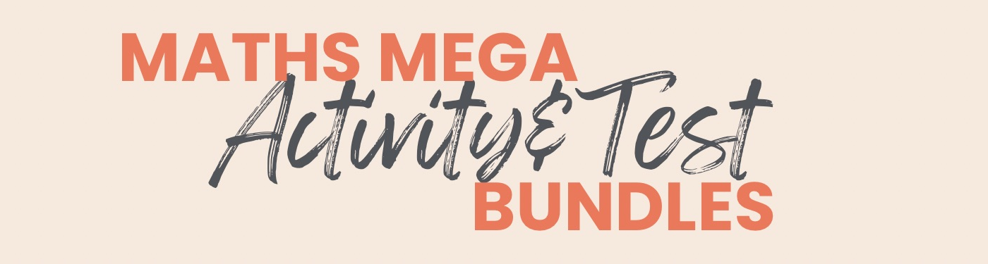 Maths MEGA Activity & Test Bundles