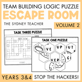 Logic Puzzle / Team Building Escape Room | Year 3 & 4 [Volume 2]