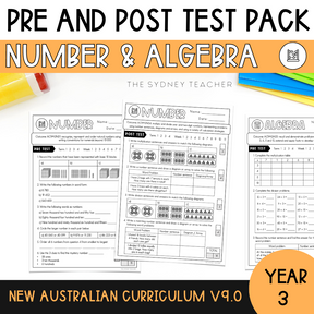 Year 3 Number & Algebra Test Pack