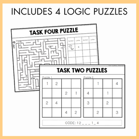 Logic Puzzle / Team Building Escape Room | Year 3 & 4 [Volume 2]