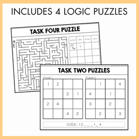 Logic Puzzle / Team Building Escape Room | Year 3 & 4 [Volume 2]