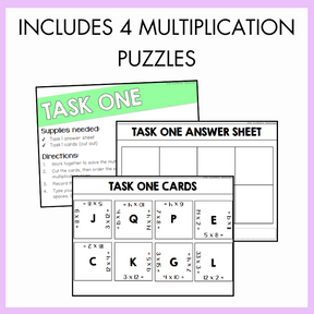 Multiplication Escape Room | Year 5 & 6
