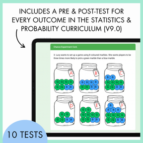 Year 6 Statistics & Probability Digital Test Pack