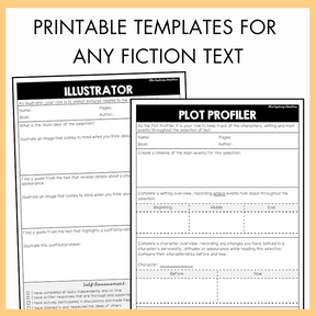 Upper Primary Literature Circle Templates