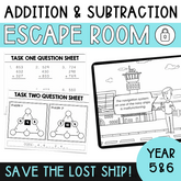 Addition & Subtraction Escape Room - Year 5 & 6 - The Sydney Teacher