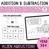 Addition and Subtraction Escape Room - Year 3 & 4 - The Sydney Teacher