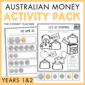 Australian Money Pack | Year 1 and 2