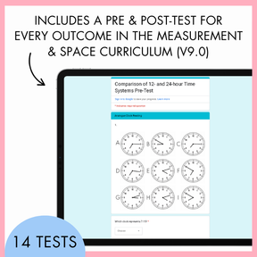 Year 5 Measurement & Space Digital Test Pack