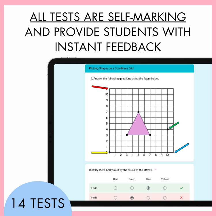 Year 5 Measurement & Space Digital Test Pack