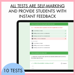 Year 5 Statistics & Probability Digital Test Pack