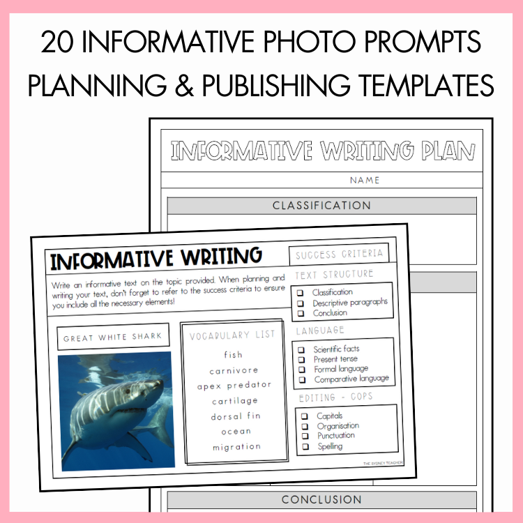 Upper Primary ‘Work on Writing’ MEGA Pack