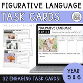 Figurative Language Task Cards - The Sydney Teacher