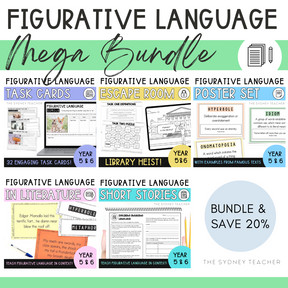 Figurative Language MEGA Bundle - The Sydney Teacher