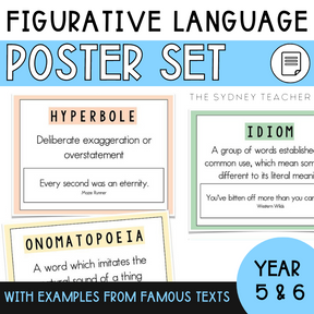 Figurative Language MEGA Bundle - The Sydney Teacher