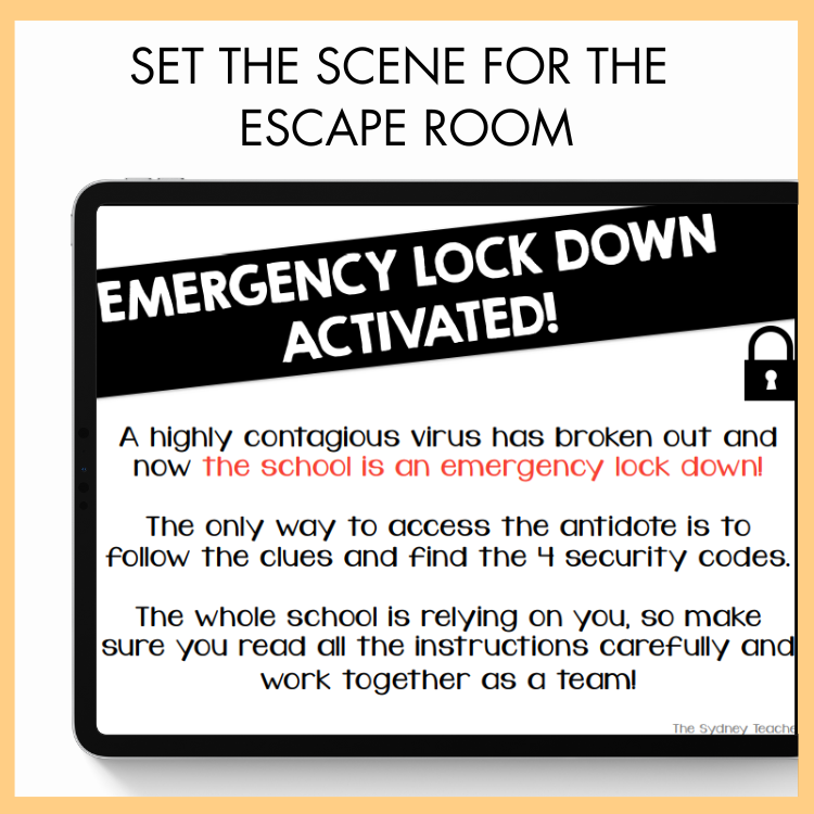 Fractions, Decimals & Percentages Escape Room | Year 5 & 6