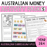 Australian Money Pack - Year 3 and 4