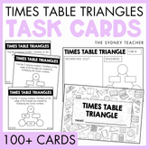 Times Table Triangles Task Cards