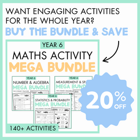 Year 6 Number & Algebra Activity Bundle