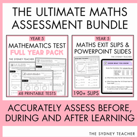 A PowerPoint slide on division worksheets displayed on a laptop screen, with text reading "Includes matching PowerPoint slides that are 100% editable, use during whole class discussions to explicitly teach each skill."