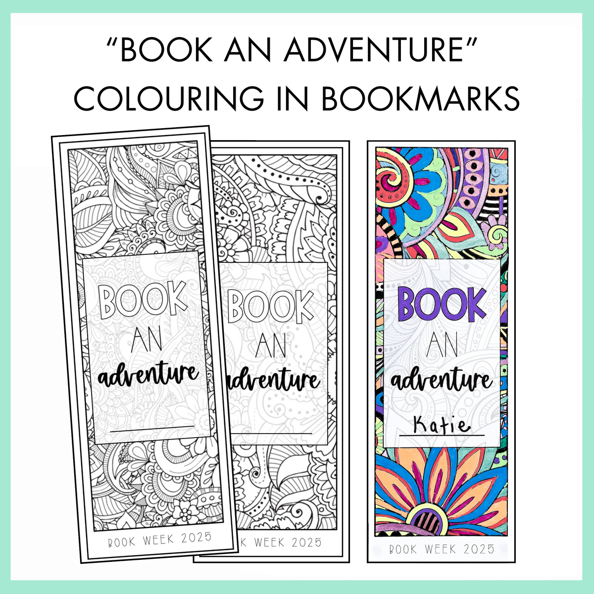 Book Week Activity Map Book Week 2025: Free Activities for the “Book an Adventure” Theme ⭐️ ...