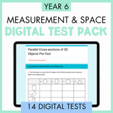 Year 6 Measurement & Space Digital Test Pack