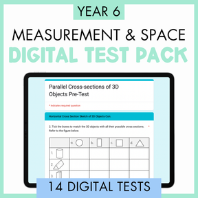 Year 6 Measurement & Space Digital Test Pack