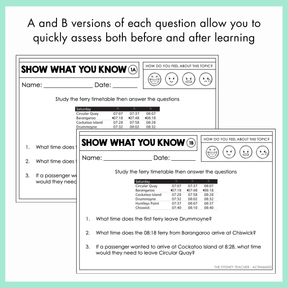 Year 6 Maths Exit Slips & Powerpoint Slides - Australian Curriculum V9.0