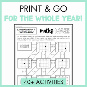 Year 6 Measurement & Space Activity Bundle