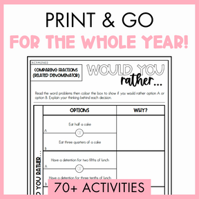 Year 5 Number & Algebra Activity MEGA Bundle