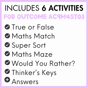 Year 4 Statistics & Probability: Conduct Investigations & Display Data (AC9M4ST03)