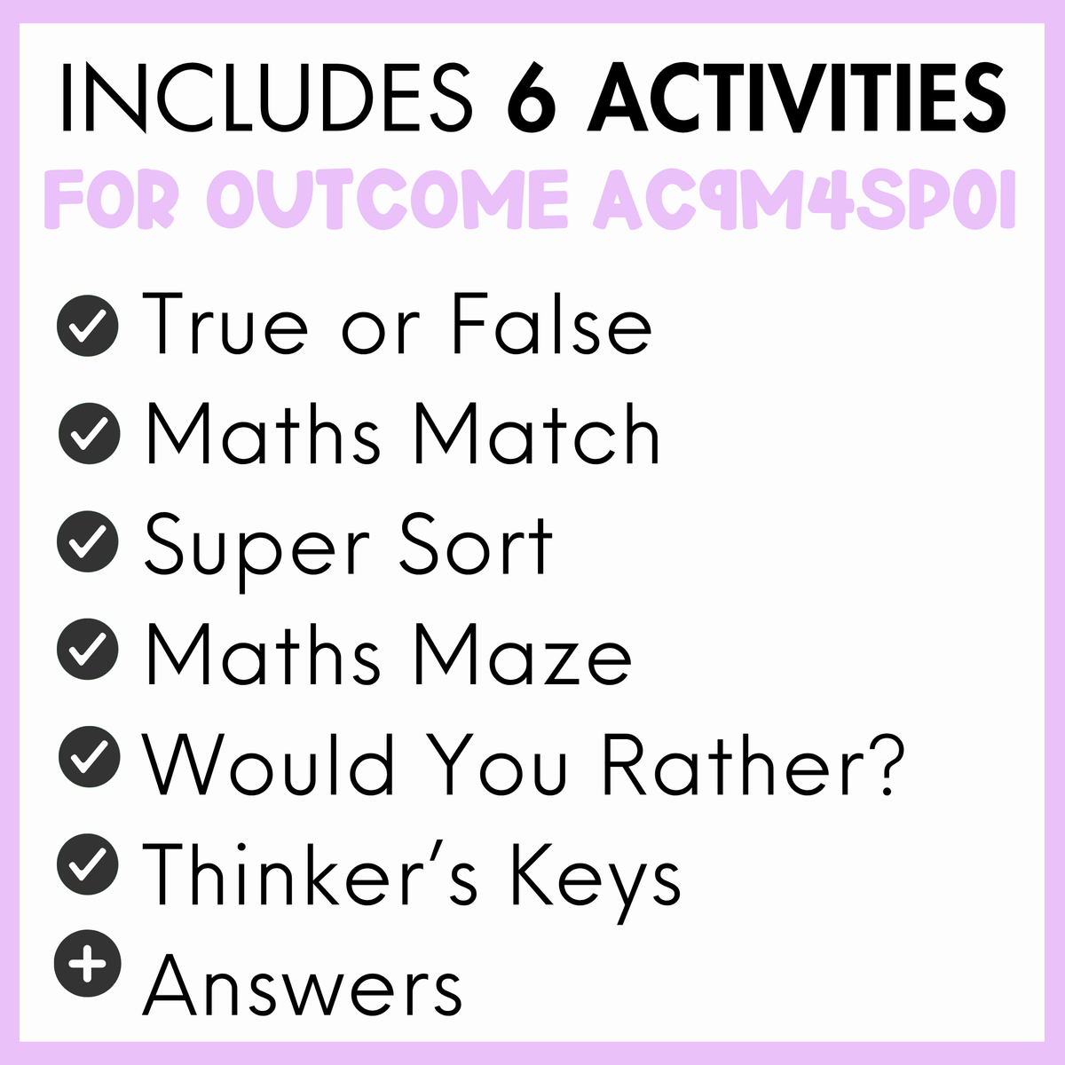 Year 4 Measurement & Space:  Composite Shapes and Objects (AC9M4SP01)