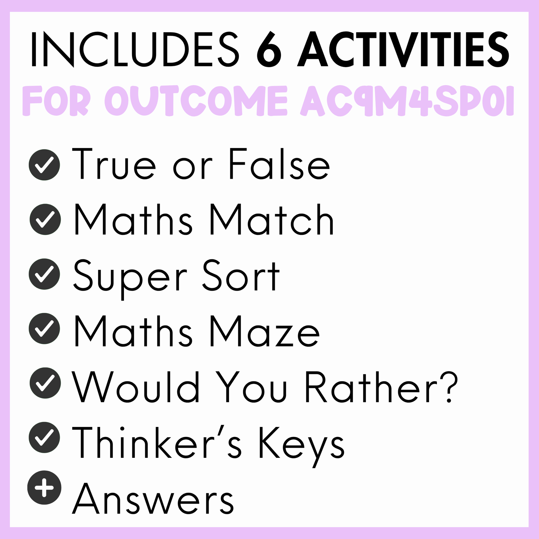 Year 4 Measurement & Space:  Composite Shapes and Objects (AC9M4SP01)