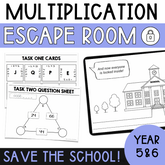 Multiplication Escape Room - Year 5 & 6 - The Sydney Teacher