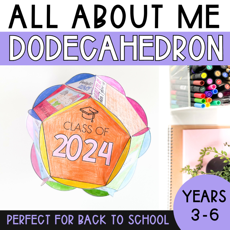 All About Me Dodecahedron