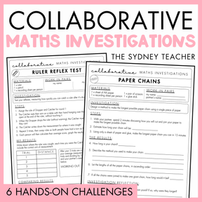 Collaborative Mathematics Investigations